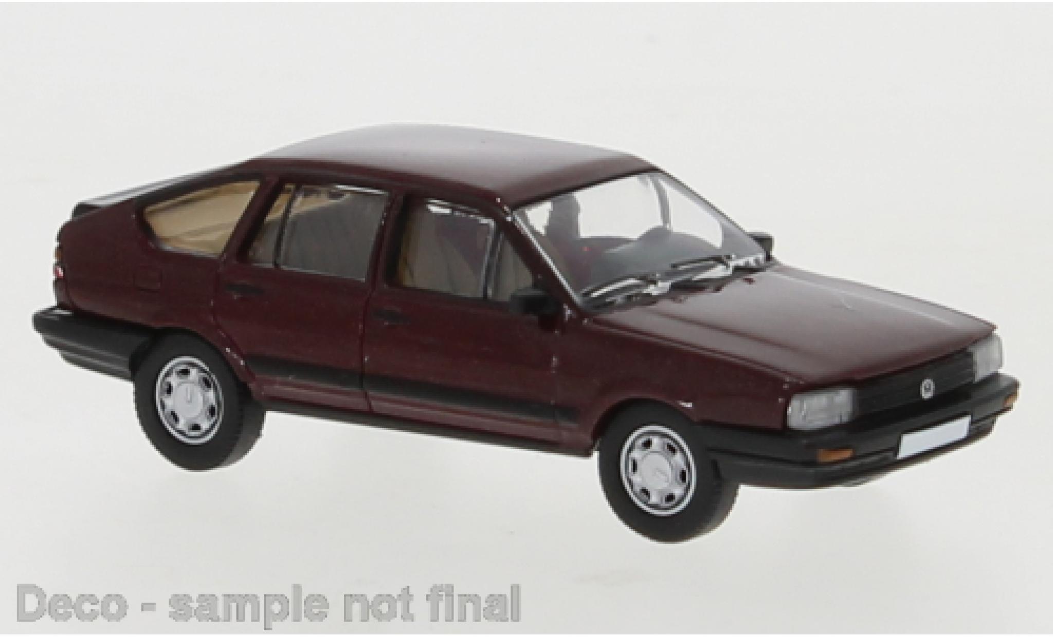 Volkswagen Passat 1/87 PCX87 B2 red fonc&eacute; 1985 diecast model cars