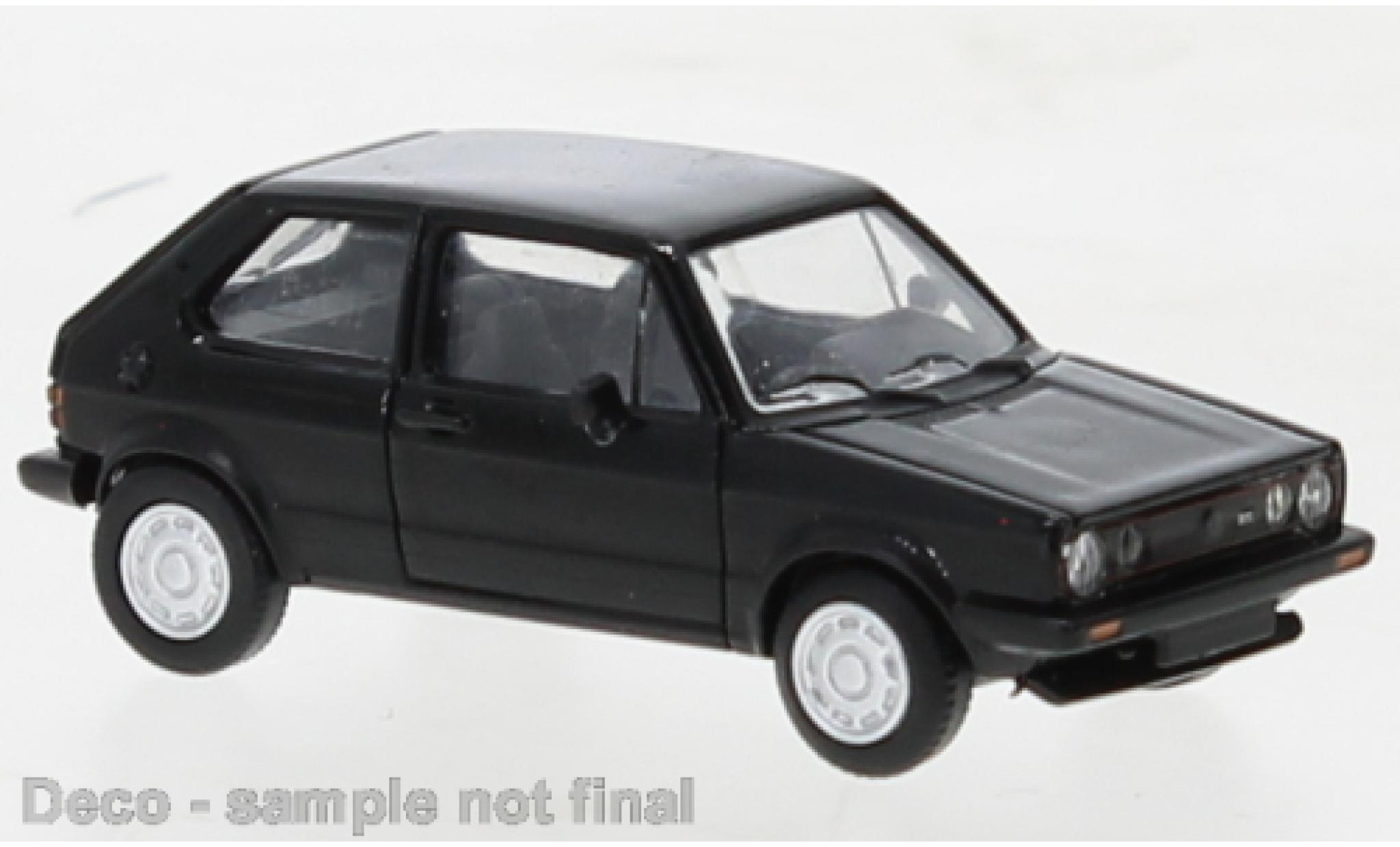 Volkswagen Golf 1/87 PCX87 I GTI Pirelli black 1980 diecast model cars