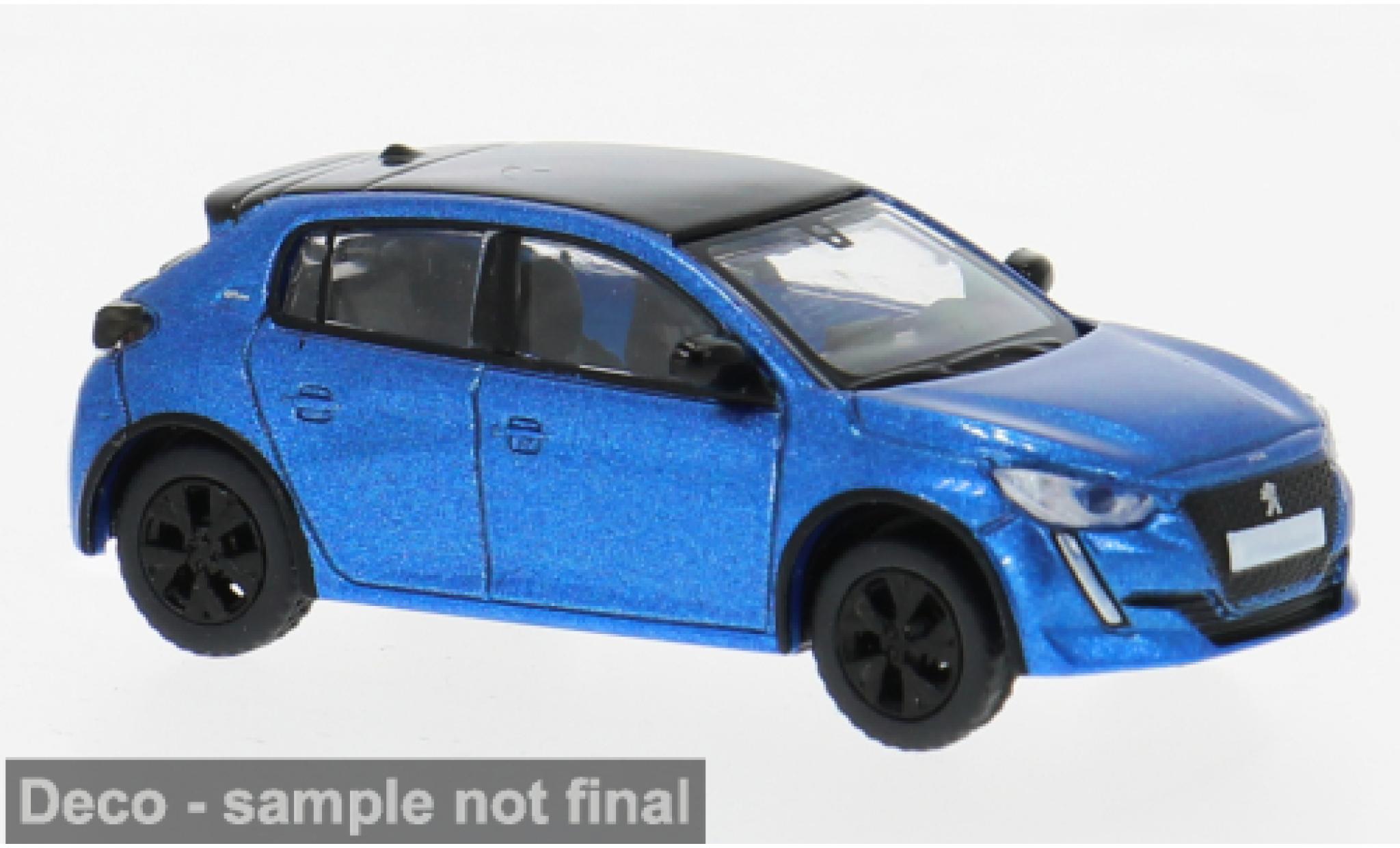 Peugeot 208 1/87 PCX87 II blue 2019 1:87 diecast model cars