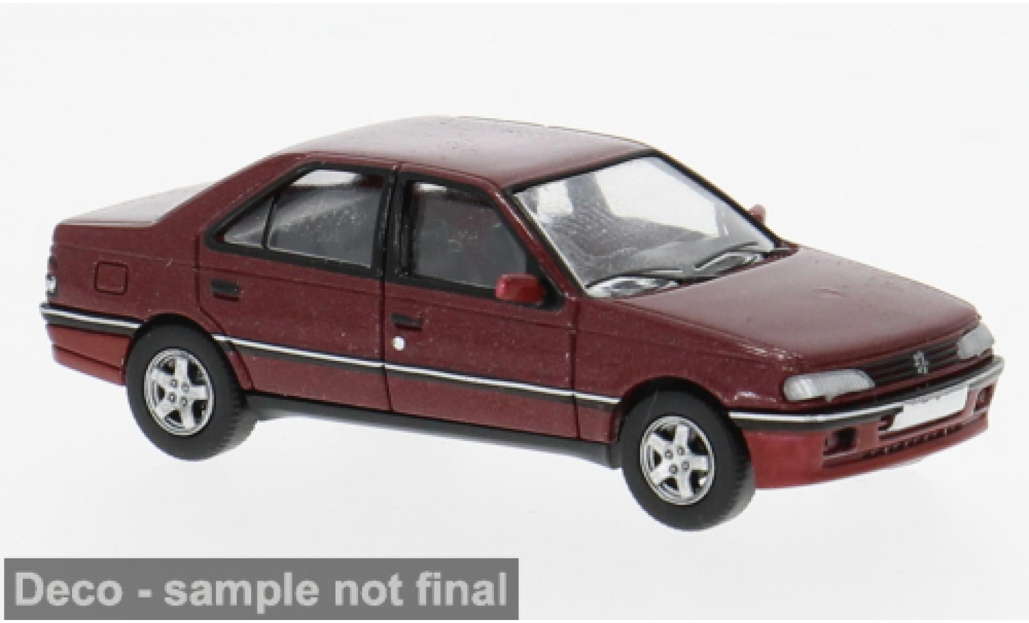 Peugeot 405 1/87 PCX87 Mi 16 red 1987 1:87 diecast model cars