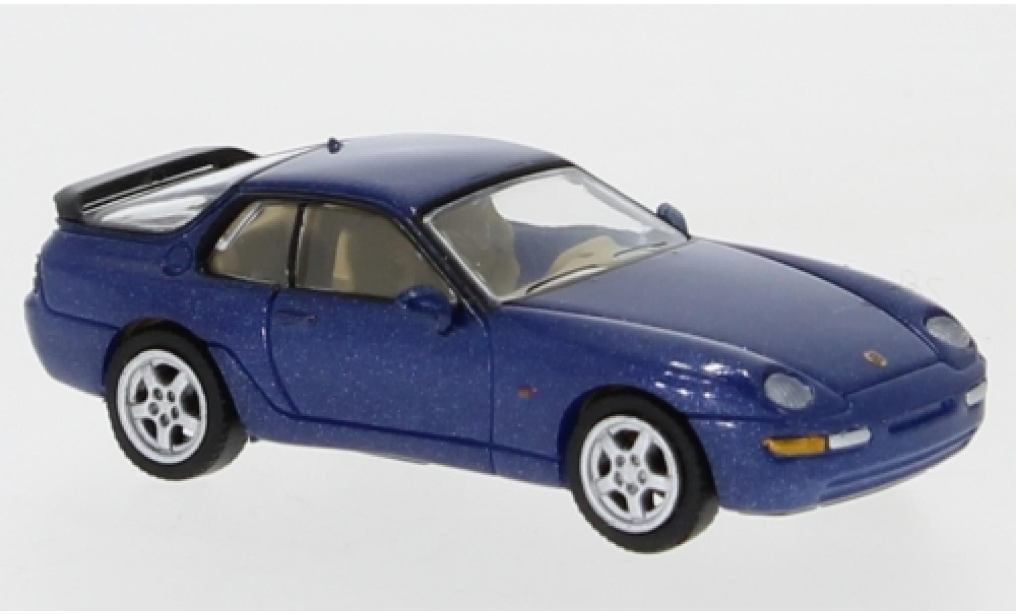 Porsche 968 1/87 PCX87 metallic blue 1991 diecast model cars