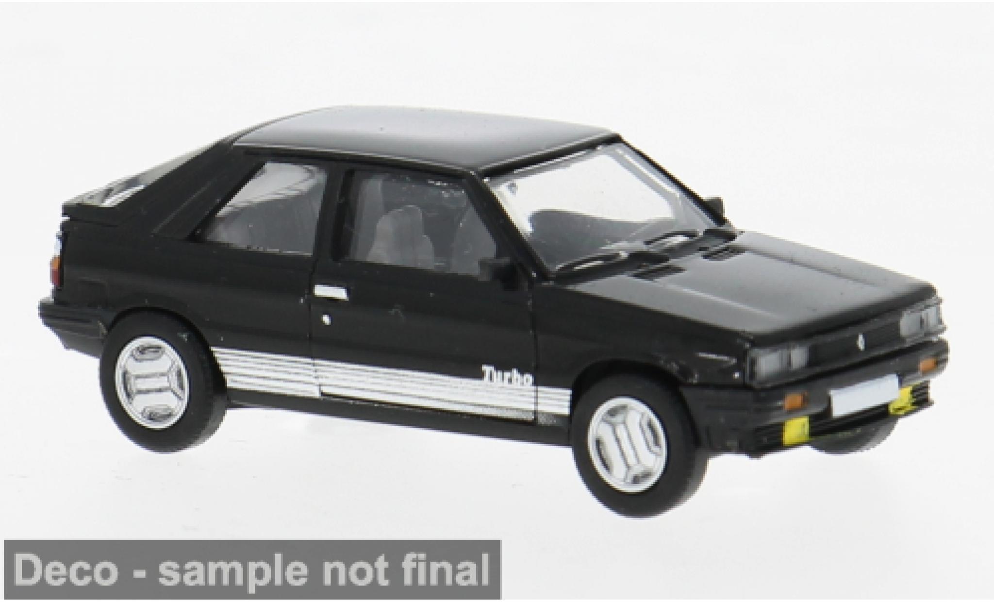Renault 11 1/87 PCX87 Turbo black 1985 1:87 diecast model cars