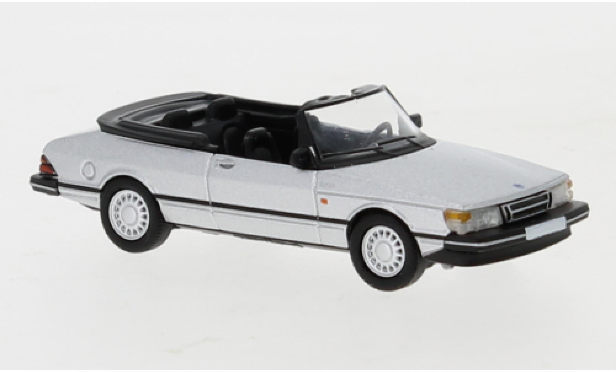 Saab 900 1/87 PCX87 Convertible grey 1986 diecast model cars