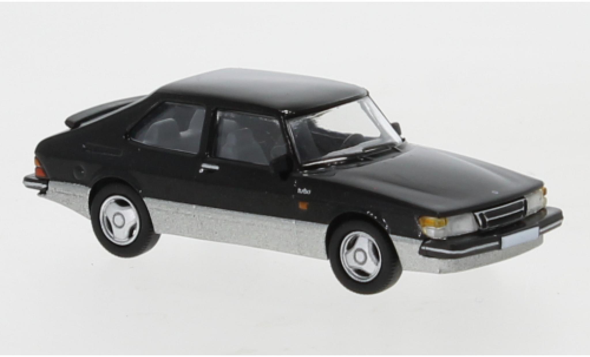 Saab 900 1/87 PCX87 Turbo black 1986 diecast model cars