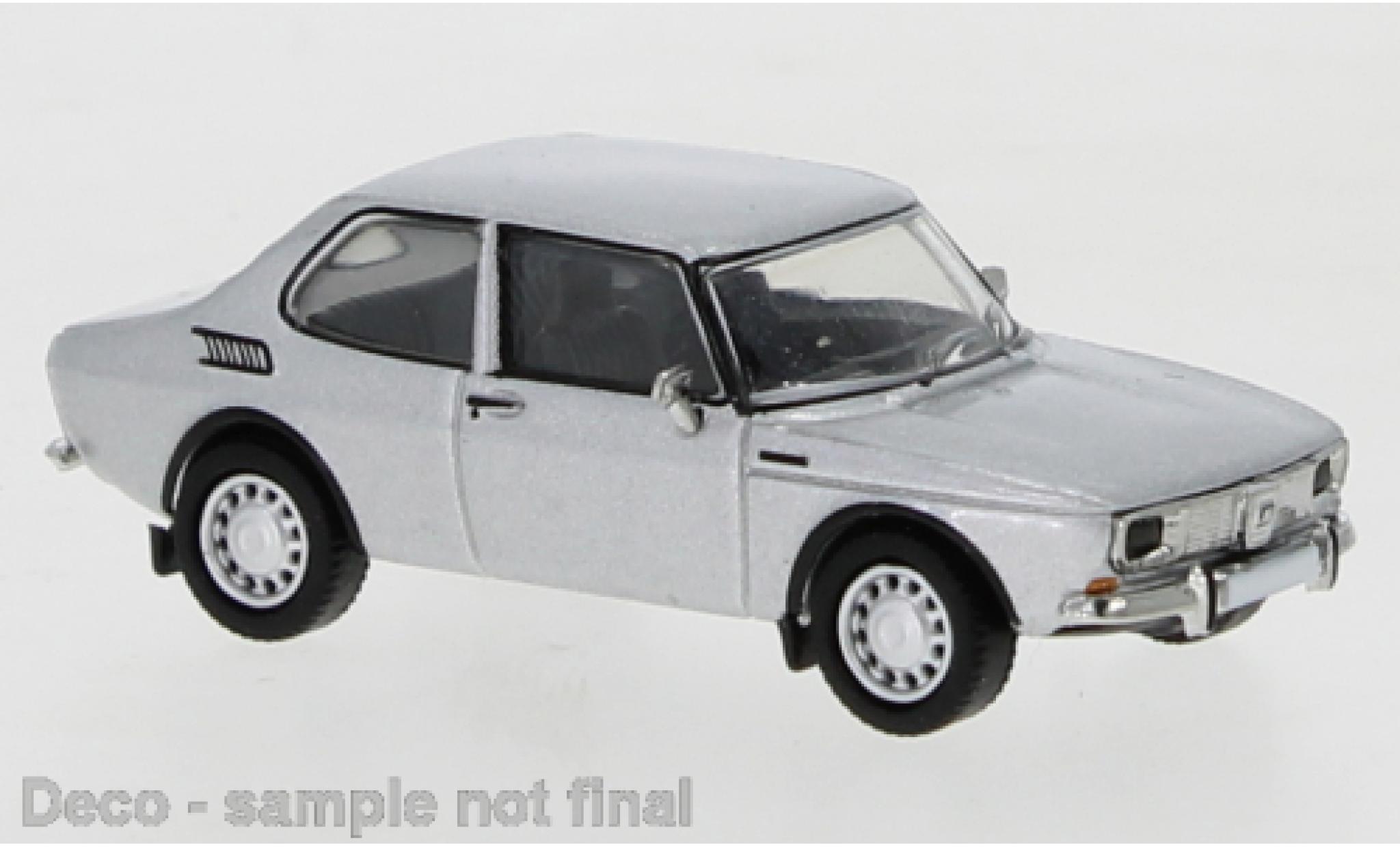 Saab 99 1/87 PCX87 grey 1970 diecast model cars