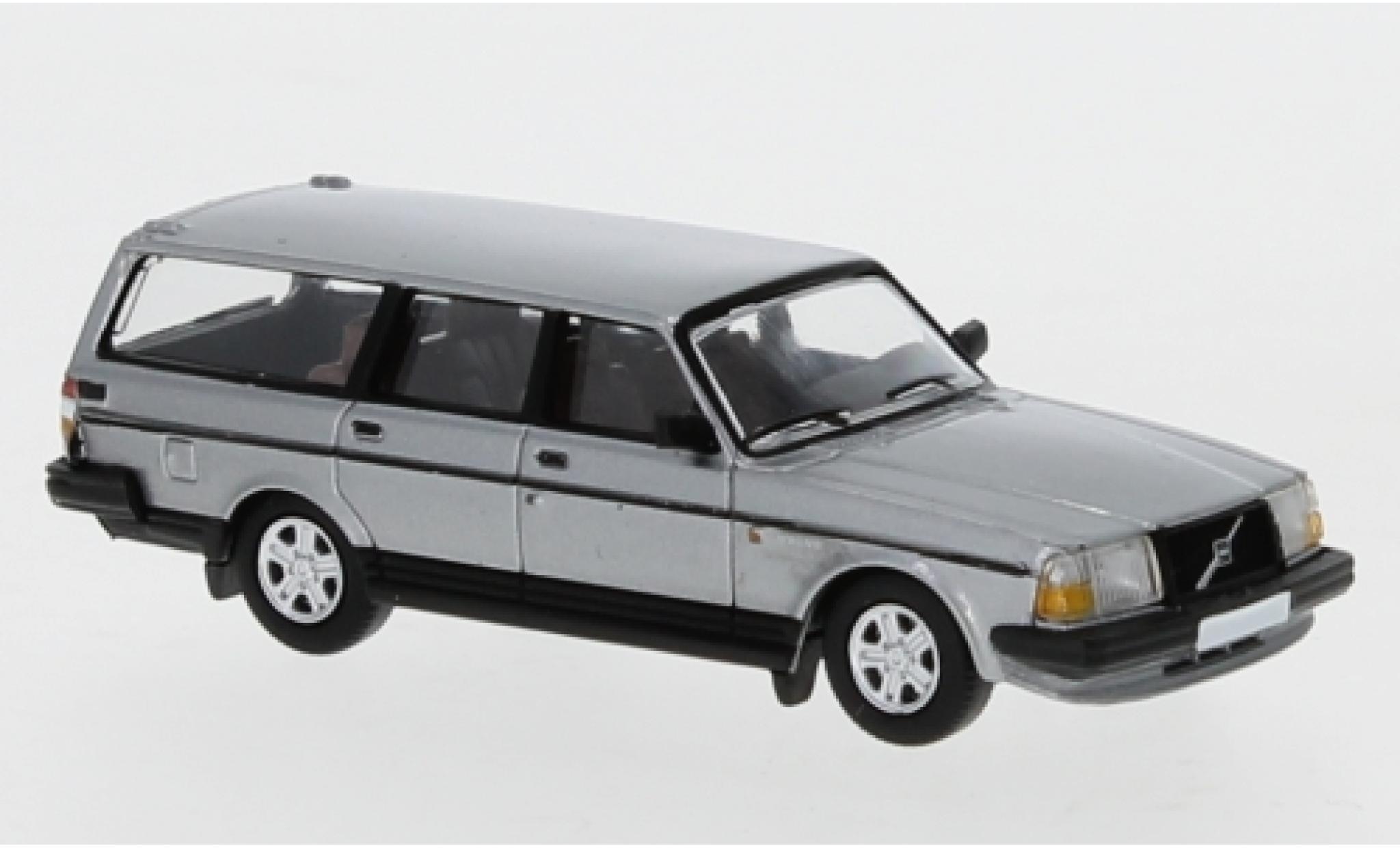 Volvo 240 1/87 PCX87 GL Estate metallic grey 1989 diecast model cars
