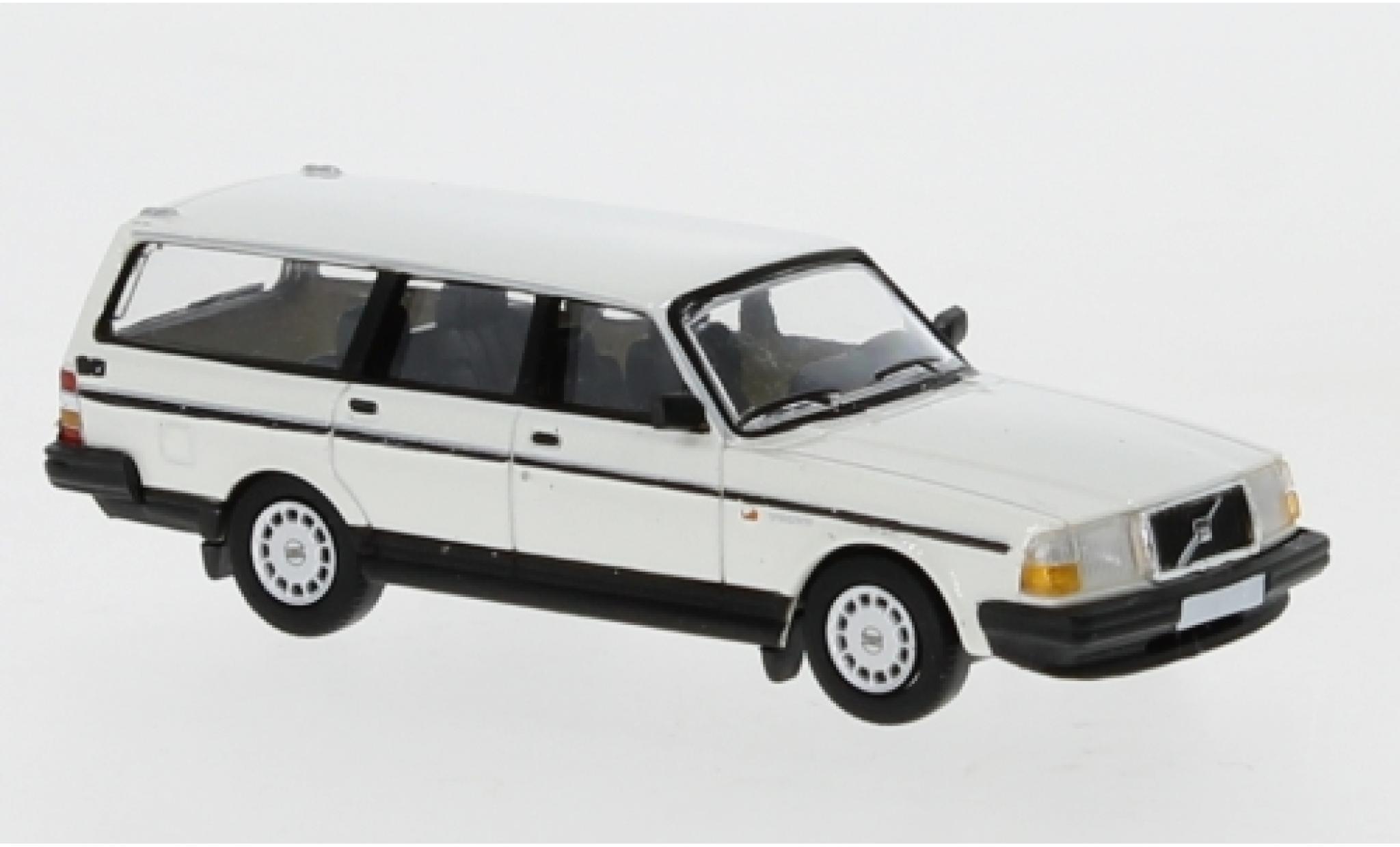Volvo 240 1/87 PCX87 GL Estate white 1989 diecast model cars