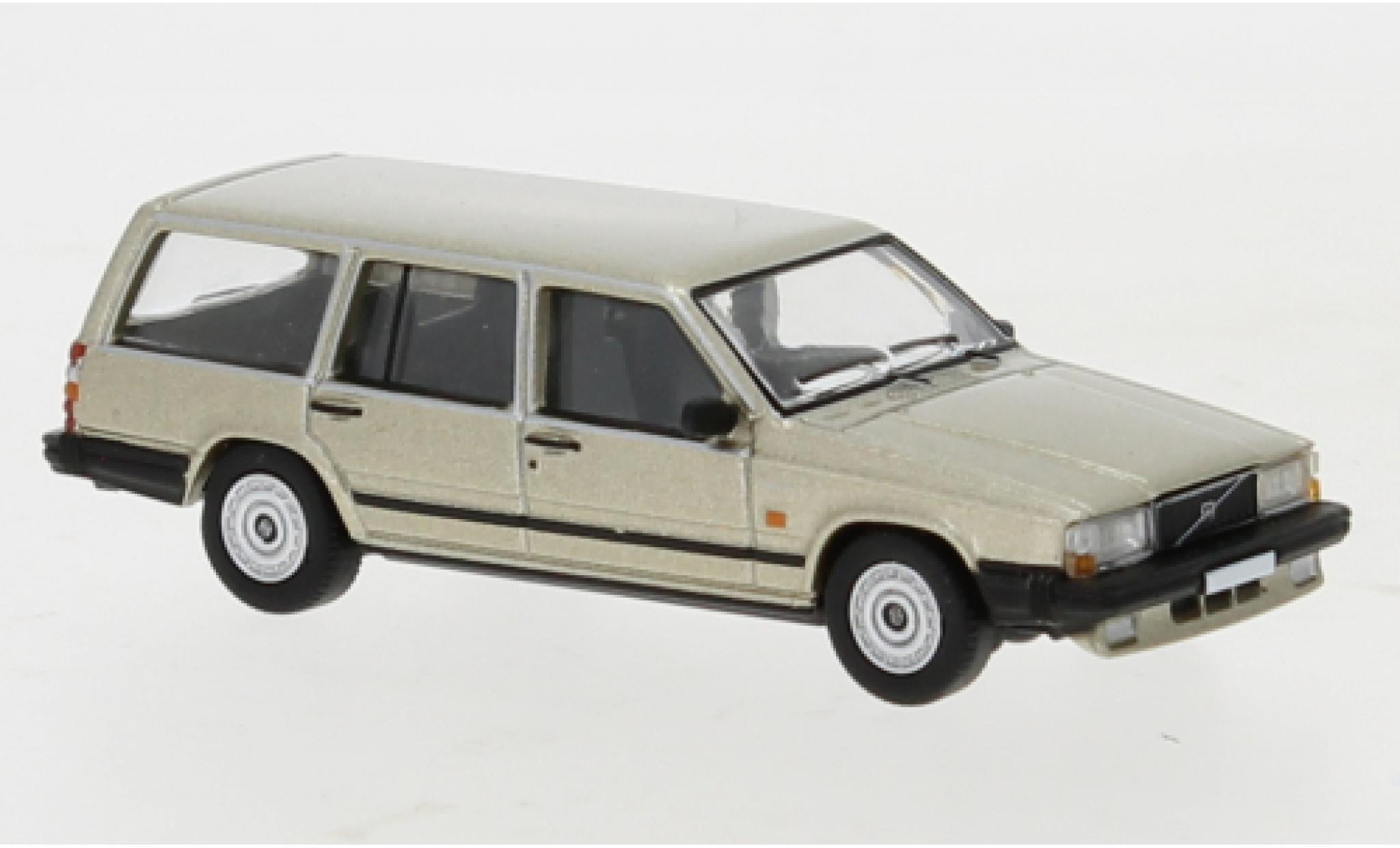 Volvo 740 1/87 PCX87 Estate metallic beige 1985 diecast model cars