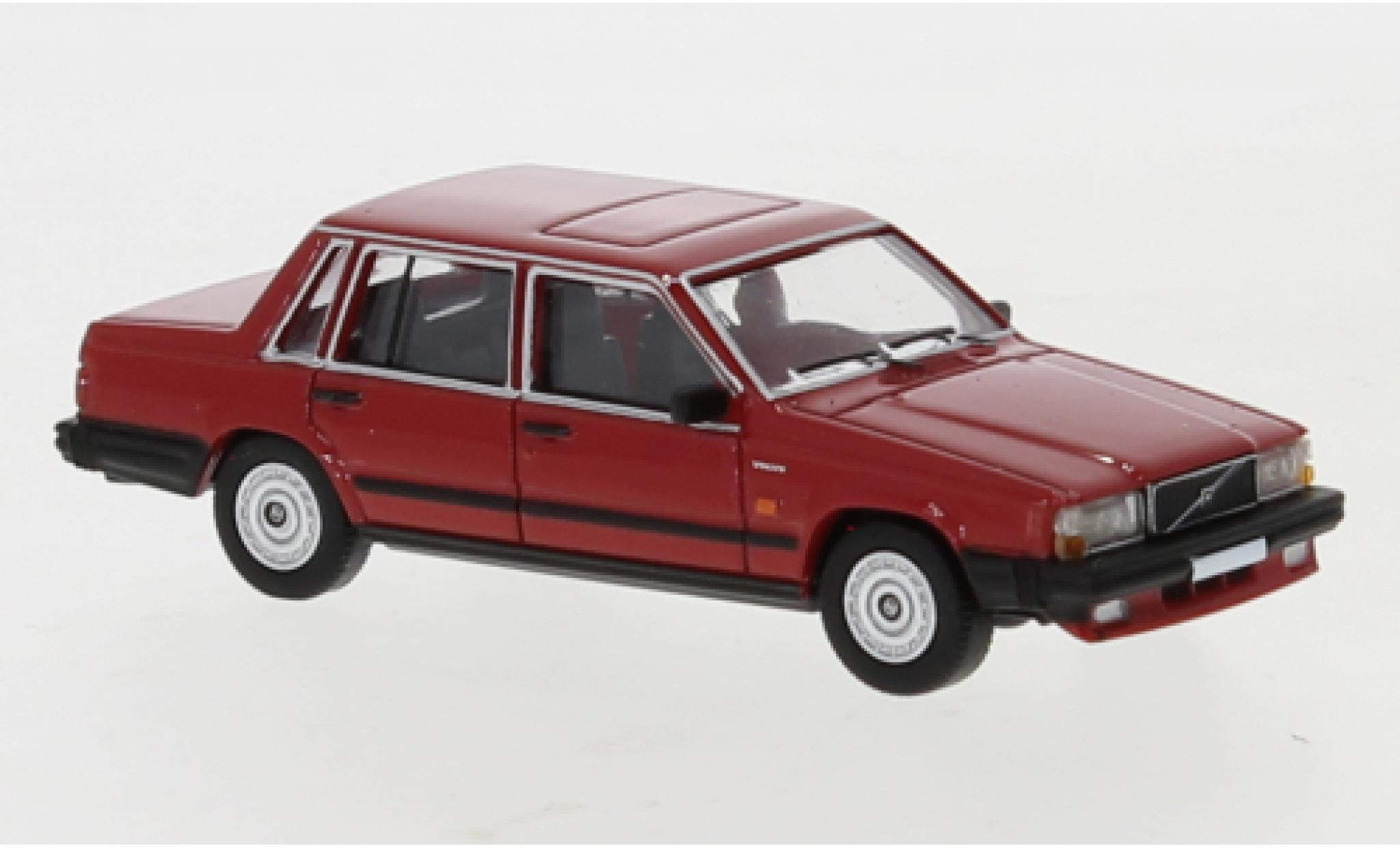 Volvo 740 1/87 PCX87 red 1984 diecast model cars