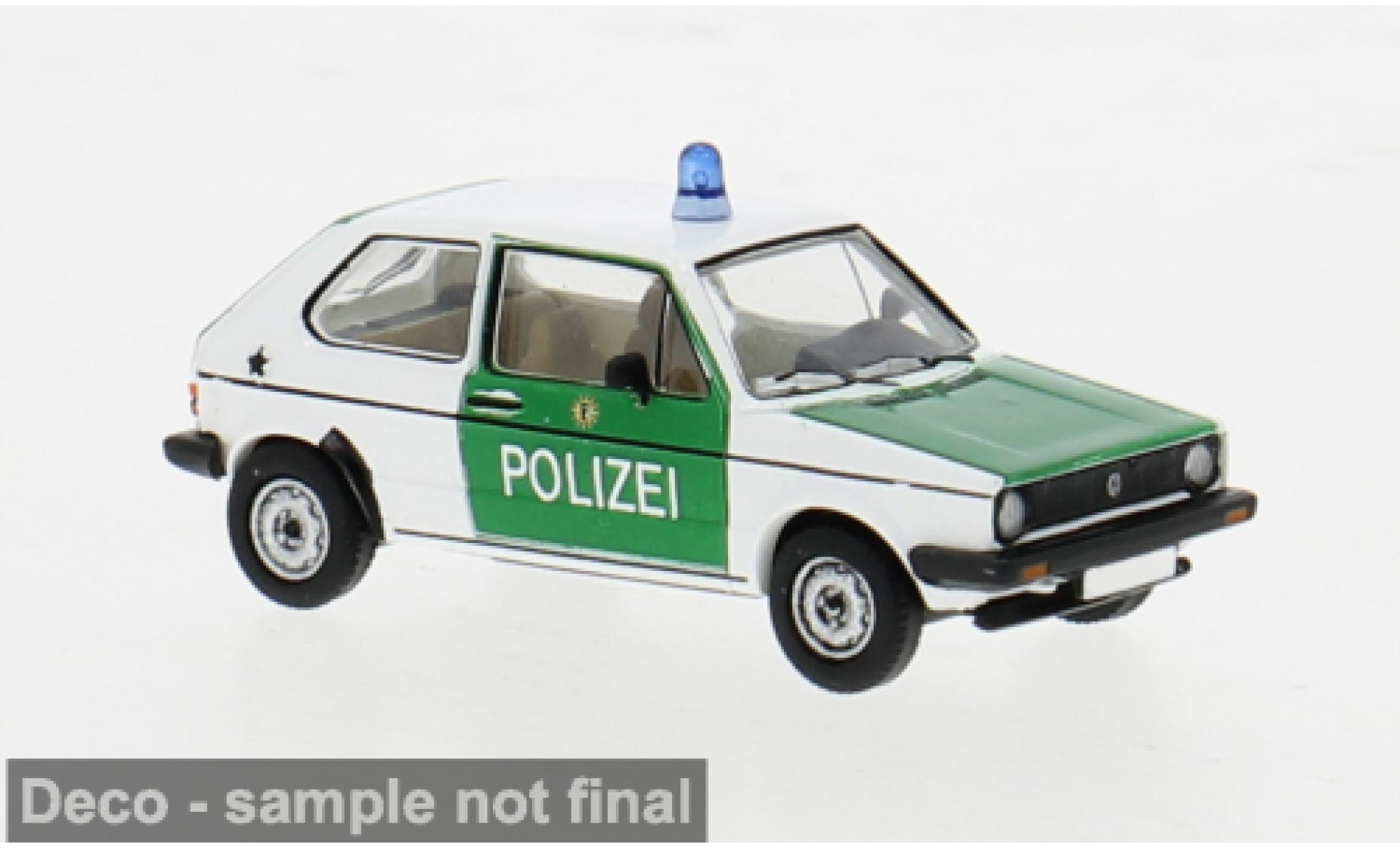 Volkswagen Golf 1/87 PCX87 I 1980 Police Berlin 1:87 diecast model cars
