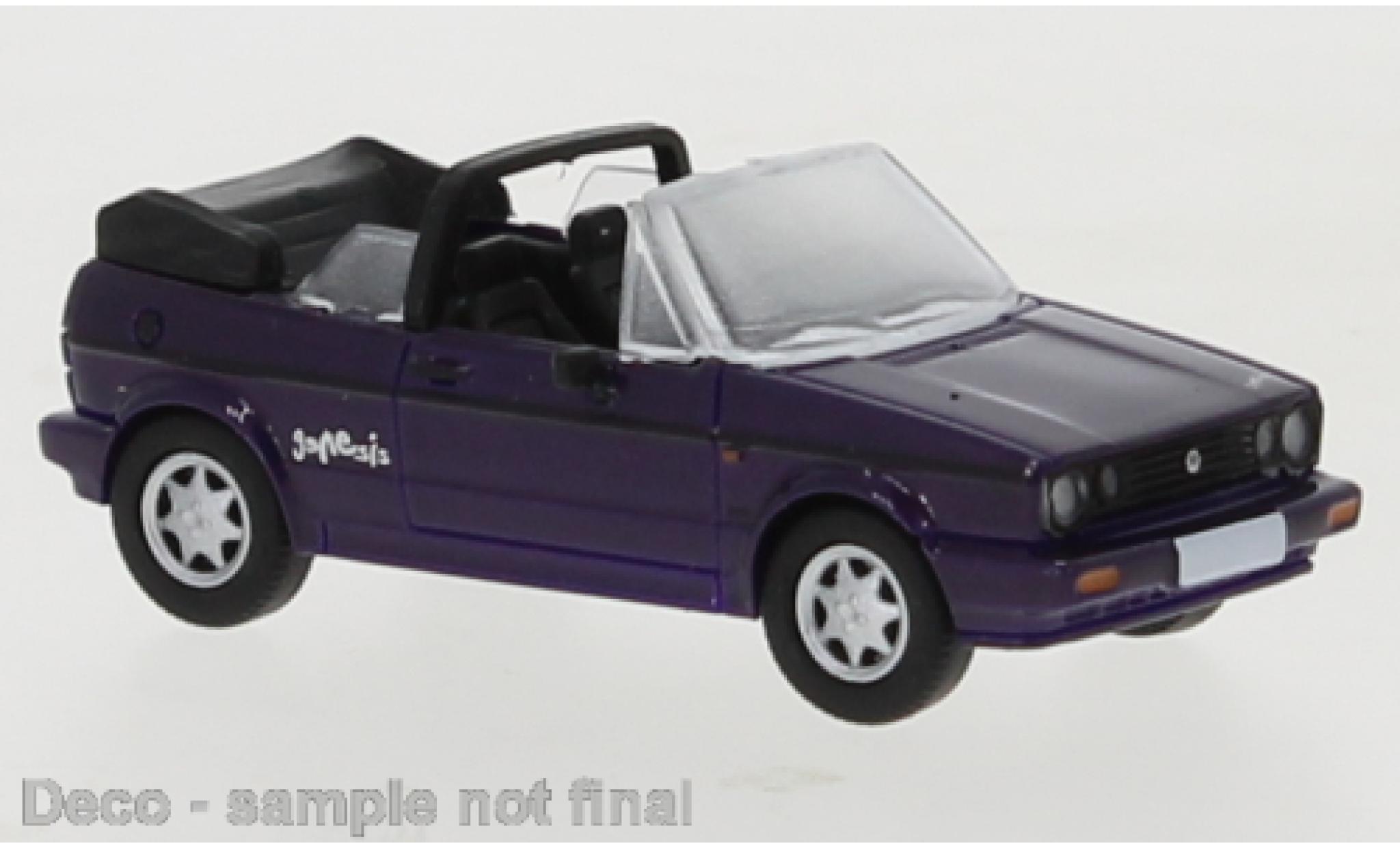 Volkswagen Golf 1/87 PCX87 I Convertible Genesis metallic lila 1991 Exklusiv f&uuml;r Model Car World diecast model cars