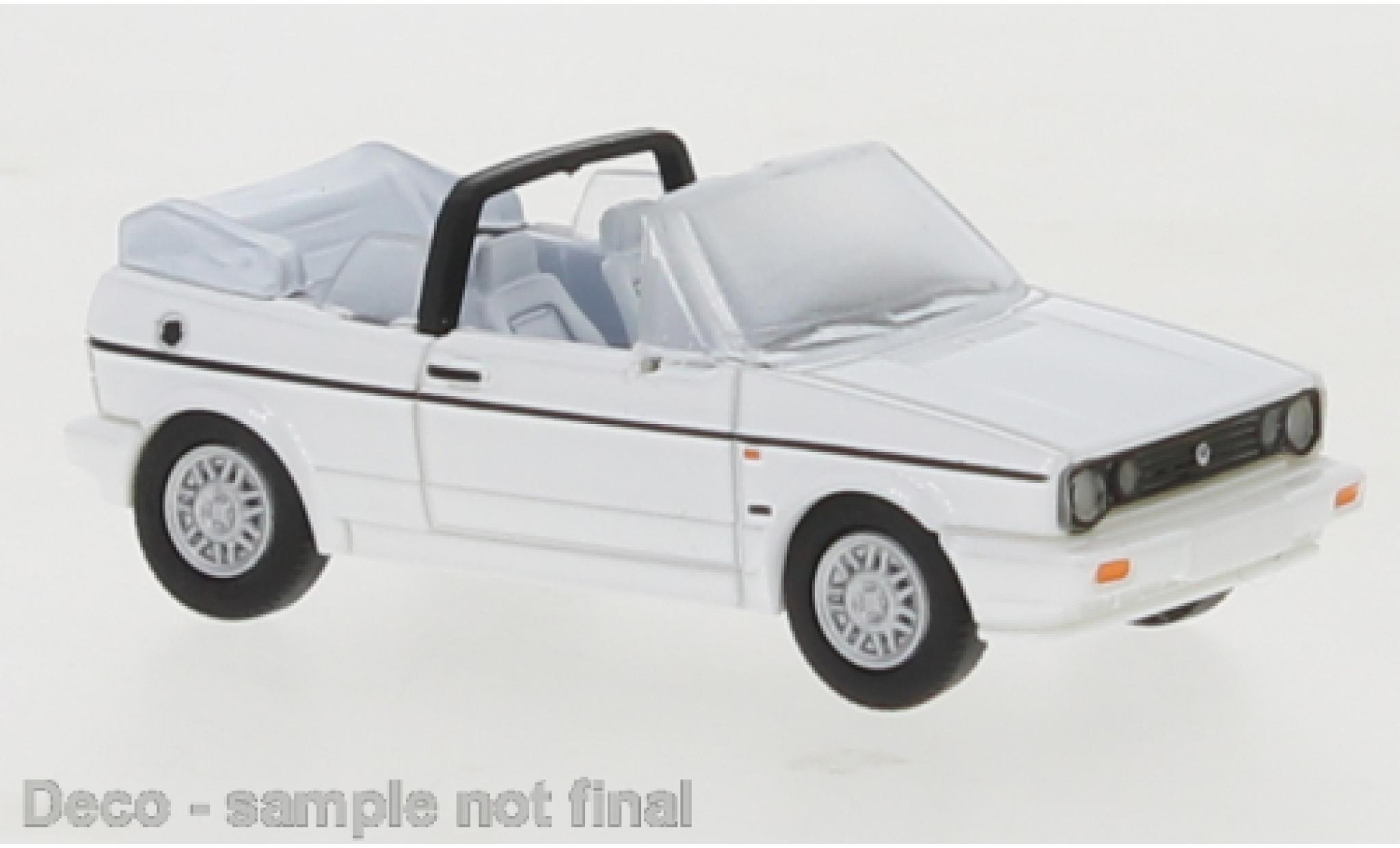 Volkswagen Golf 1/87 PCX87 I Convertible white 1991 diecast model cars