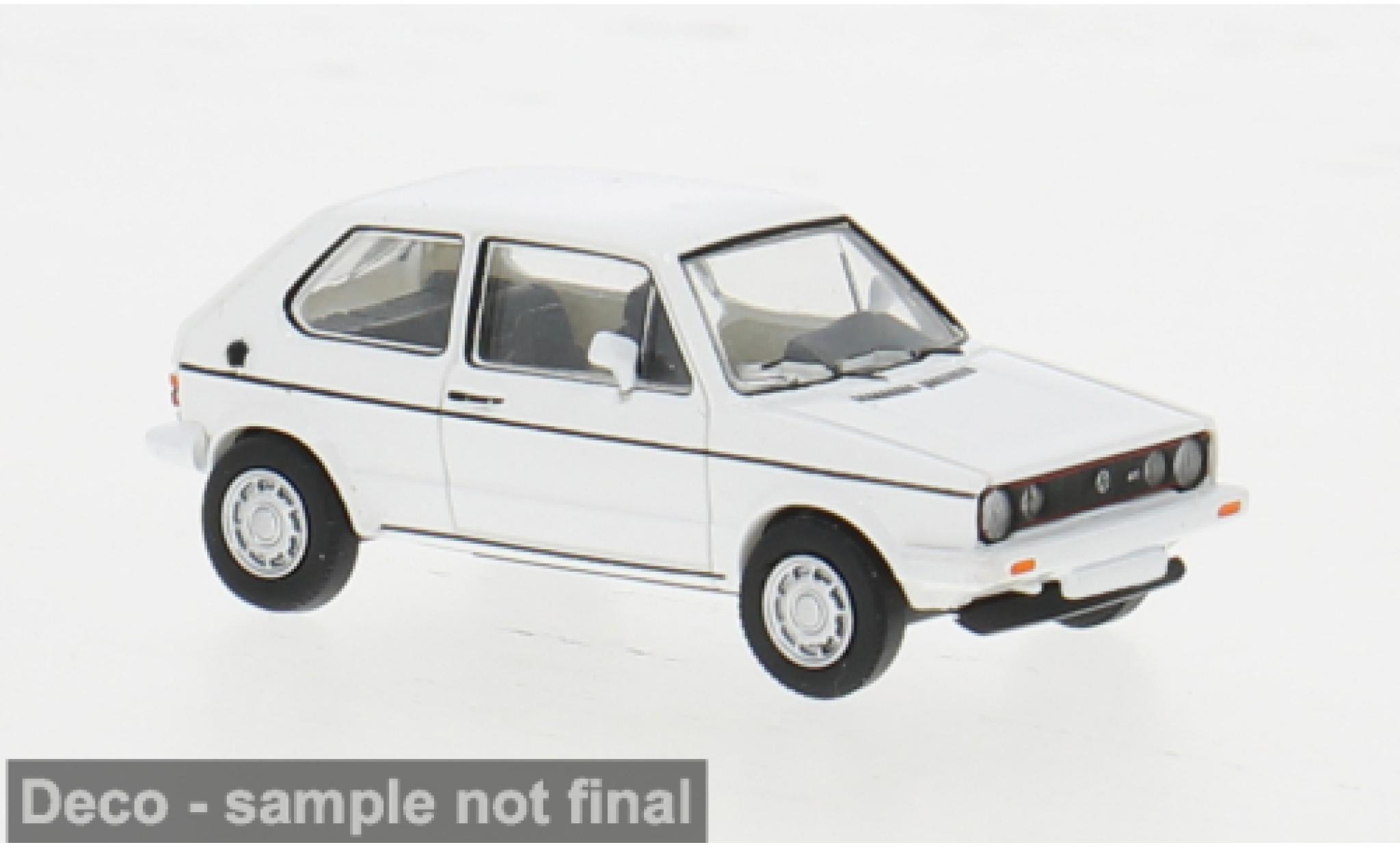 Volkswagen Golf 1/87 PCX87 I GTI white 1980 1:87 diecast model cars