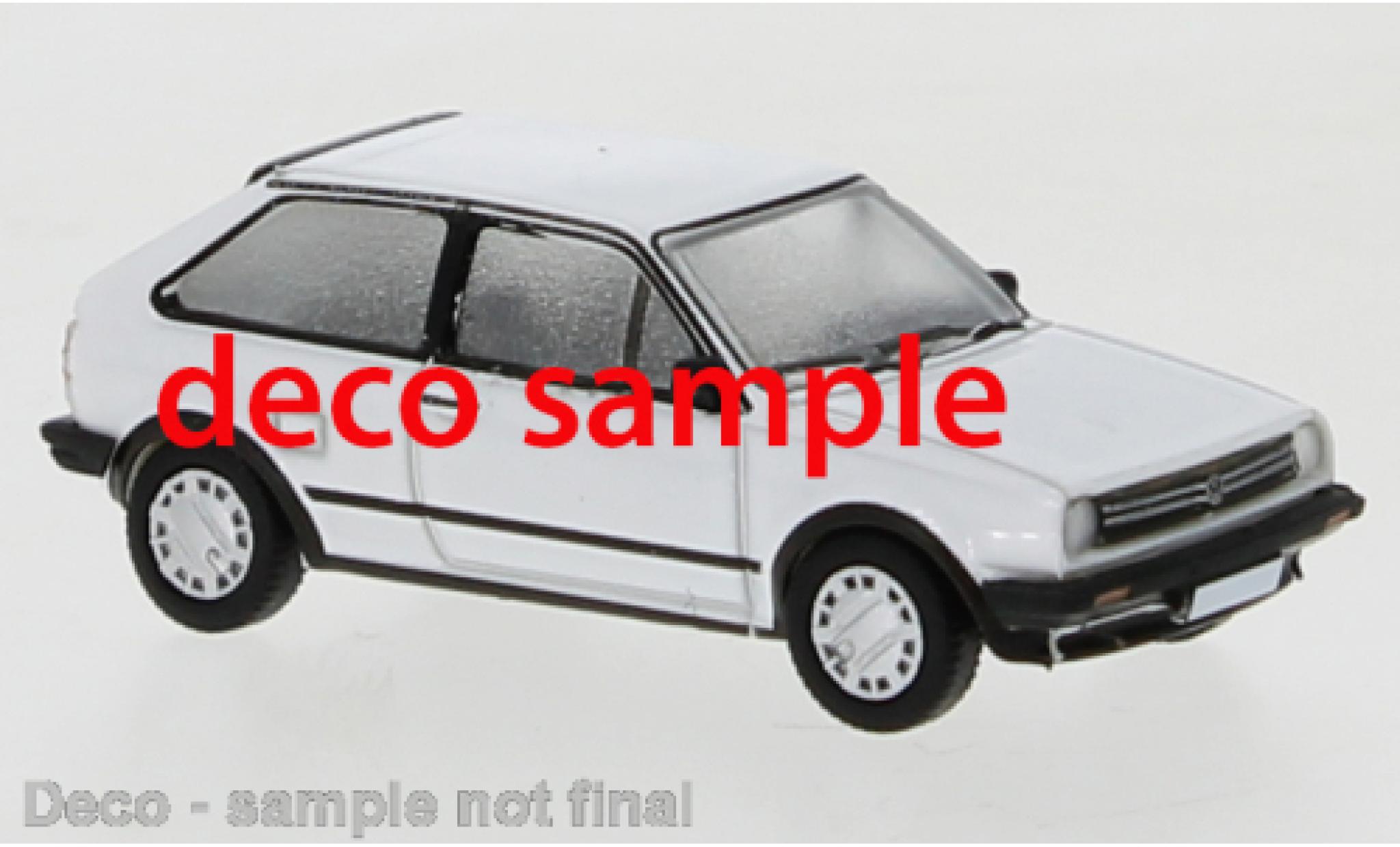 Volkswagen Polo 1/87 PCX87 II Coupe white 1985 Fox diecast model cars