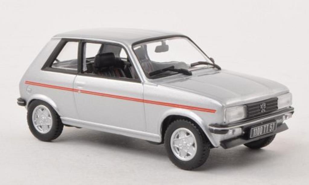 Peugeot 104 1/43 Norev ZS grey 1979 diecast model cars