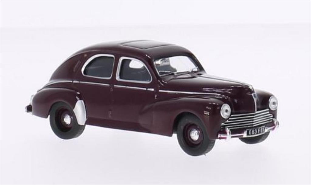 Peugeot 203 Berline 1/43 Solido Saloon red 1950 diecast model cars