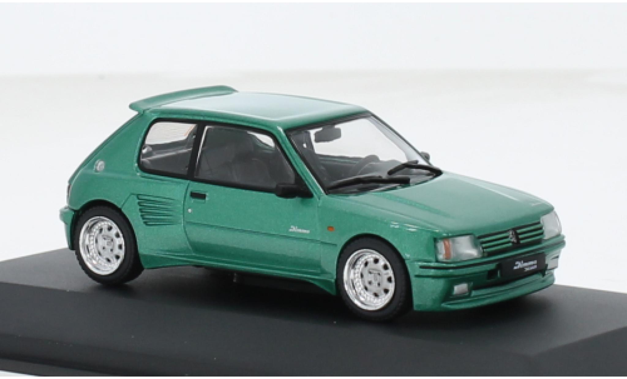 Peugeot 205 1/43 Solido Dimma green 1:43 diecast model cars