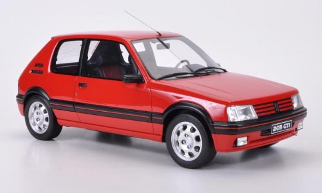 Peugeot 205 GTI 1/12 Ottomobile GTI 1900 red diecast model cars