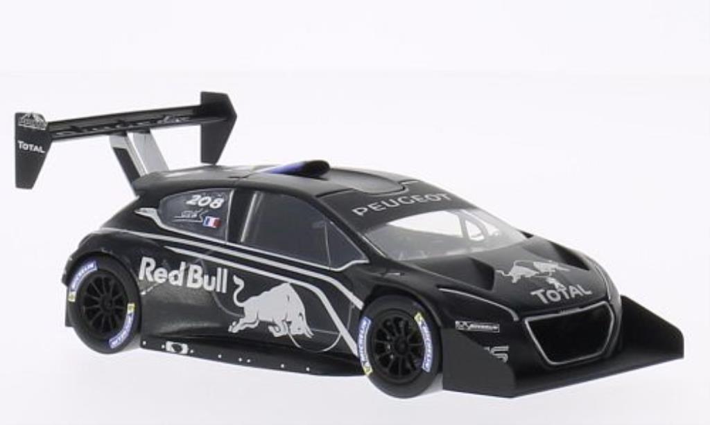Peugeot 208 T16 1/43 Norev T16 No. Red Bull Prasentation Pikes Peak 2013 diecast model cars