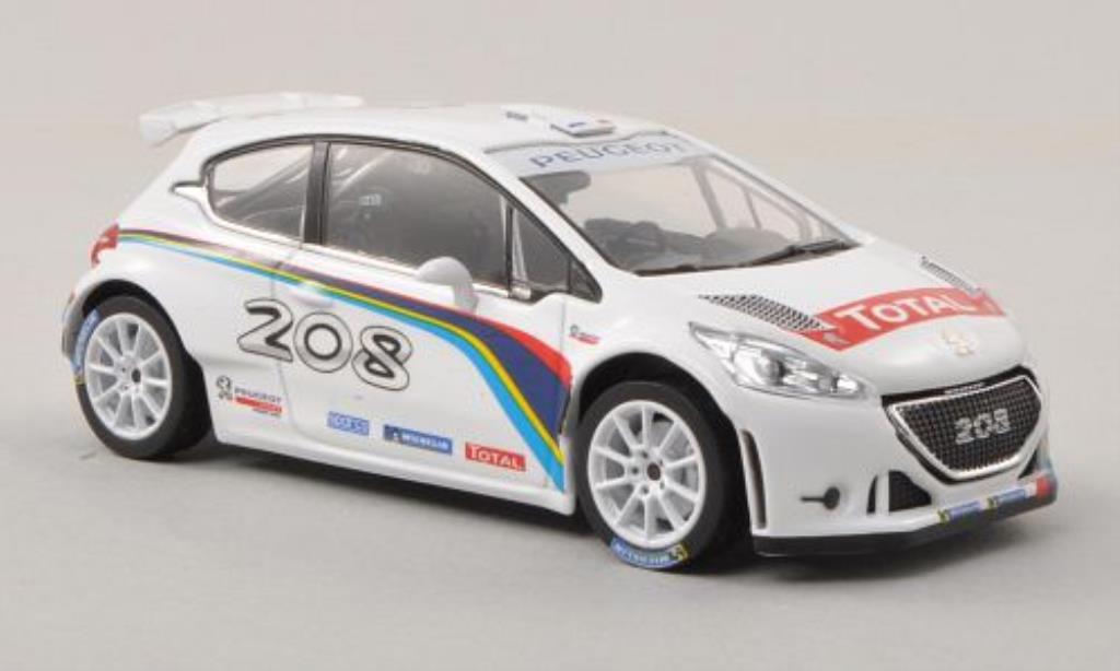 Peugeot 208 T16 1/43 Norev T16 Prasentationsfahrzeug 2013 diecast model cars