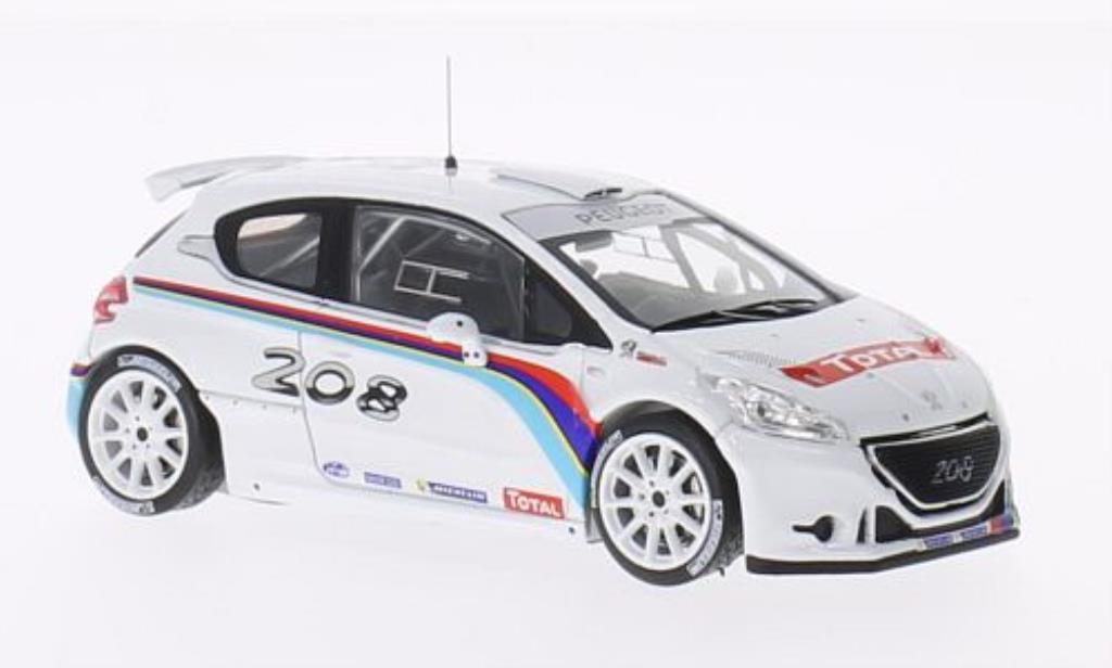 Peugeot 208 T16 1/43 IXO T16 R5 Test Car 2013 diecast model cars