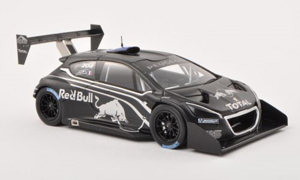 Peugeot 208 1/43 Spark Testfahrzeug Pikes Peak 2013 diecast model cars