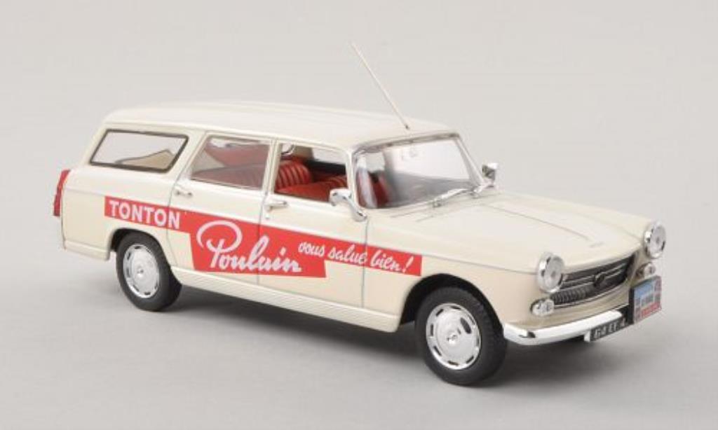 Peugeot 404 Break 1/43 Norev Estate Poulain 1963 diecast model cars