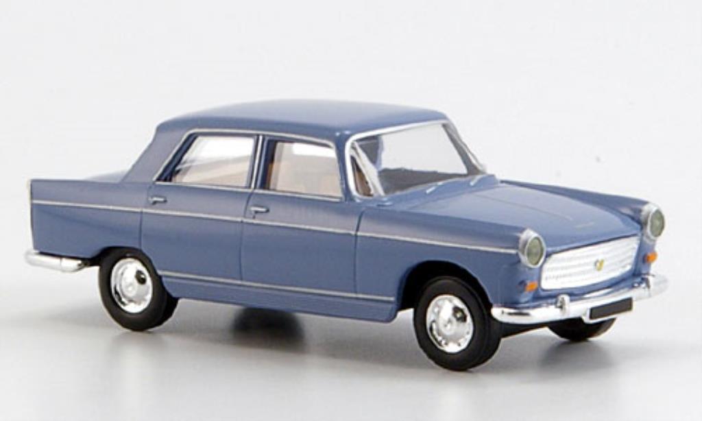 Peugeot 404 Berline 1/87 Brekina Saloon Limousine blue diecast model cars