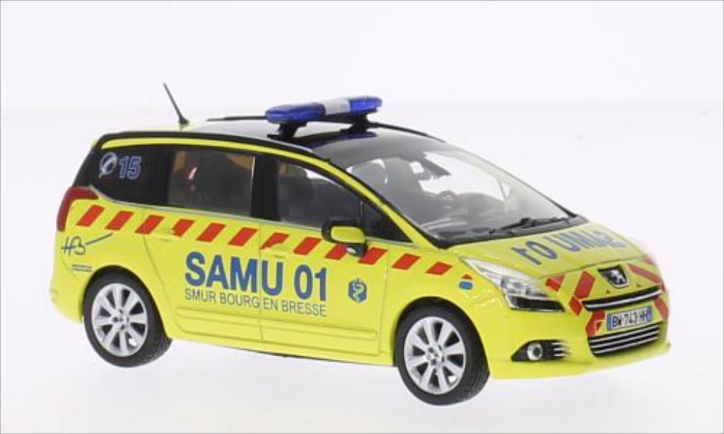 Peugeot 5008 1/43 Norev SMUR Bourg en Bresse 2012 diecast model cars
