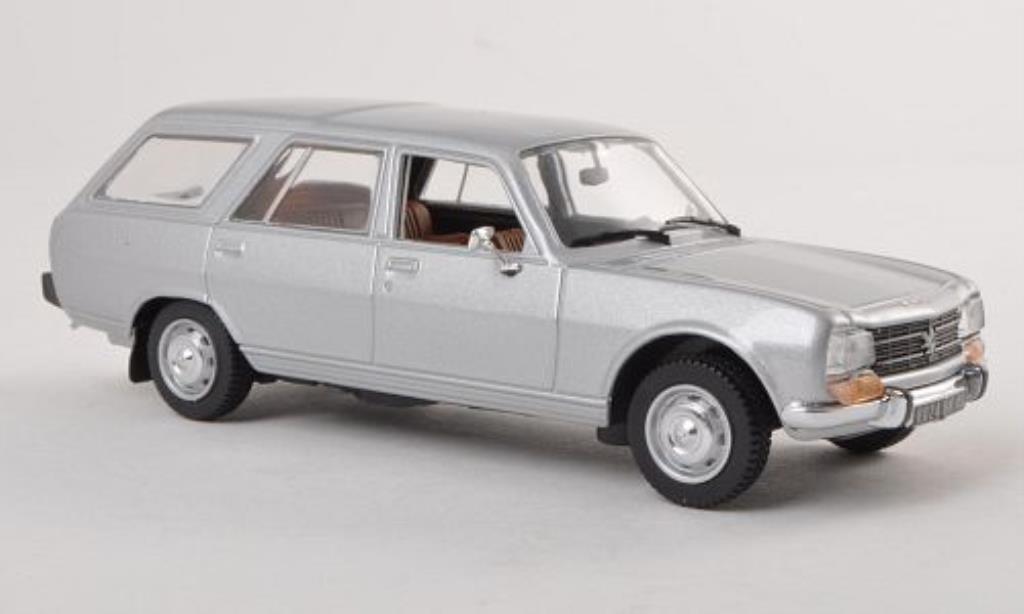 Peugeot 504 Break 1/43 Norev Estate grey 1979 diecast model cars