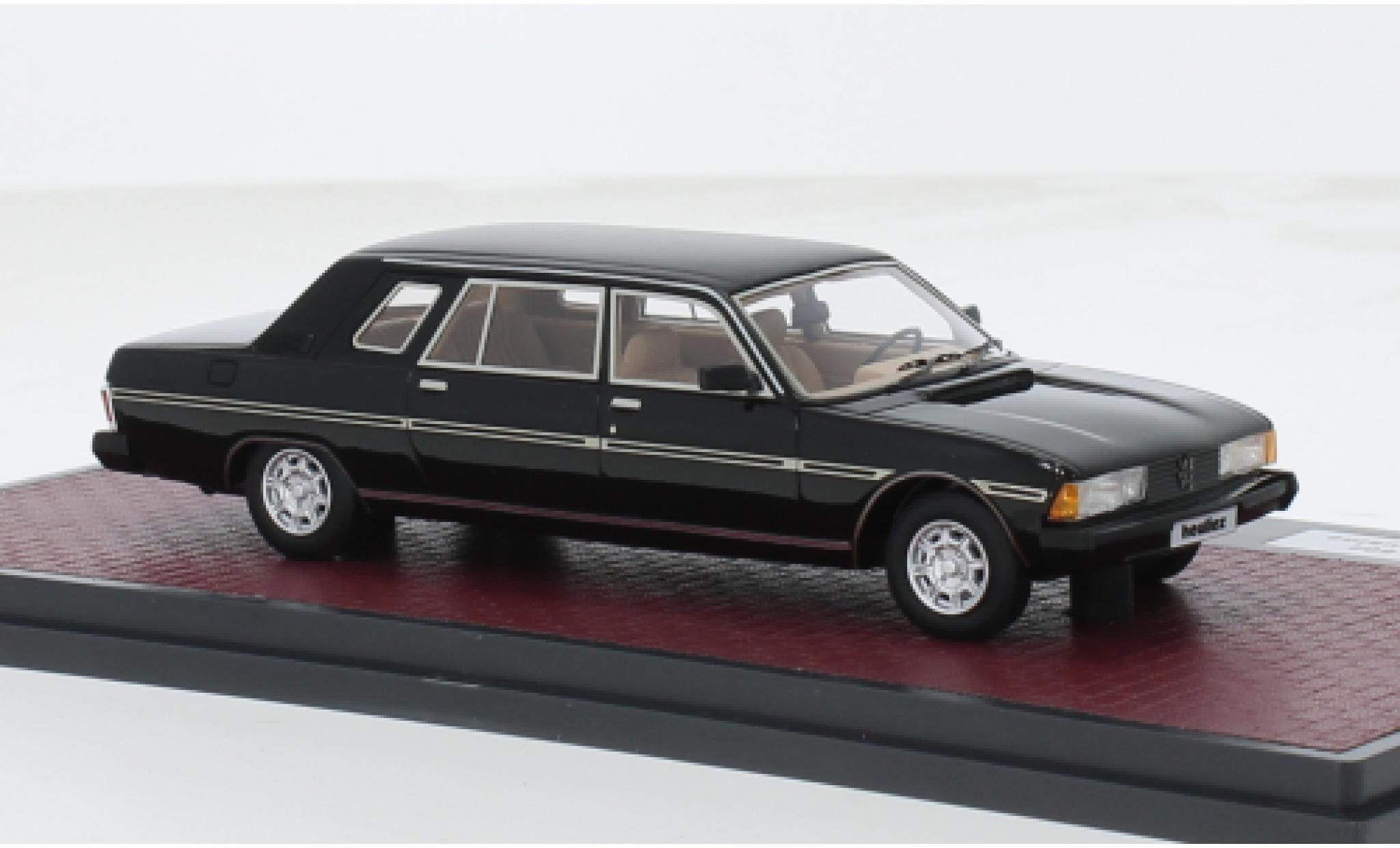 Peugeot 604 1/43 Matrix Heuliez Limousine black 1980 1:43 diecast model cars