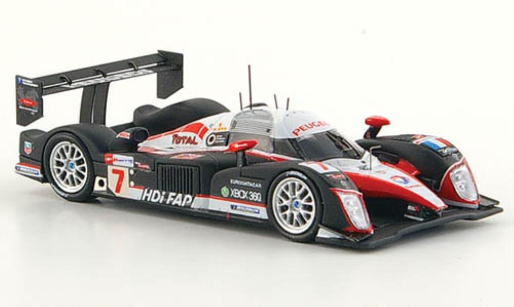 Peugeot 908 2008 1/87 Spark 2008 HDi FAP Total No.7 24h Le Mans 2008 / M.Gene diecast model cars