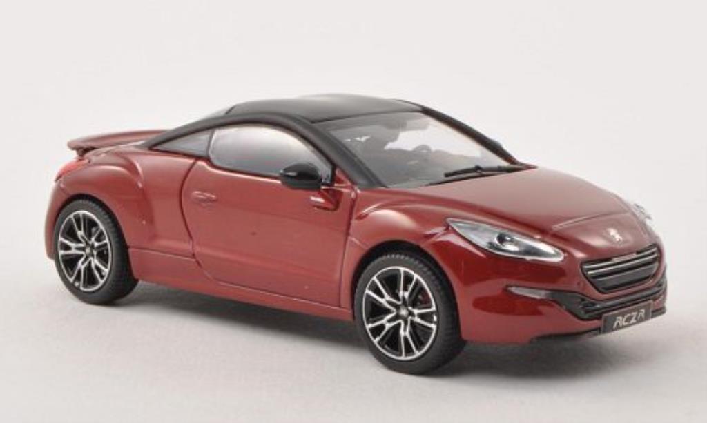 Peugeot RCZ 1/43 Norev R red/matt-black 2013 diecast model cars