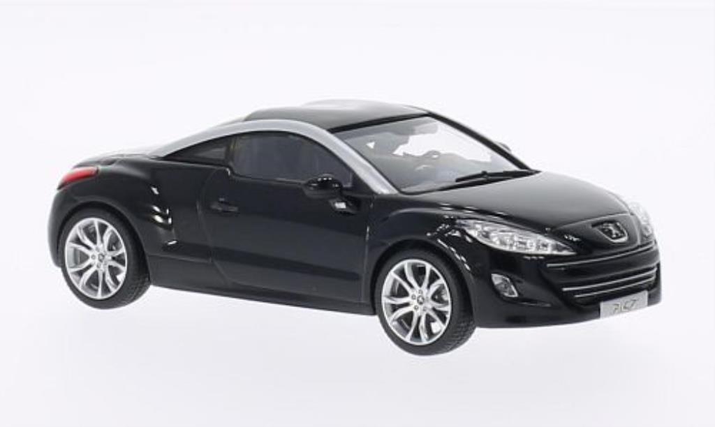Peugeot RCZ 1/43 Norev black 2010 diecast model cars
