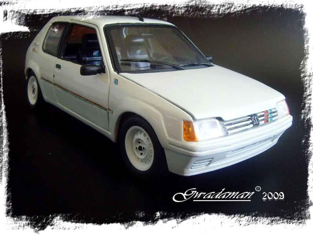 Peugeot 205 Rallye Rally base gti 1/18 Solido