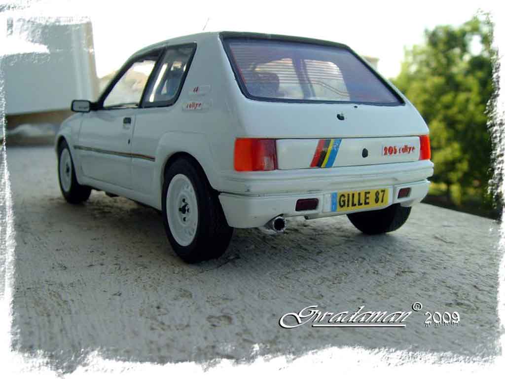Peugeot 205 Rallye Rally base gti 1/18 Solido