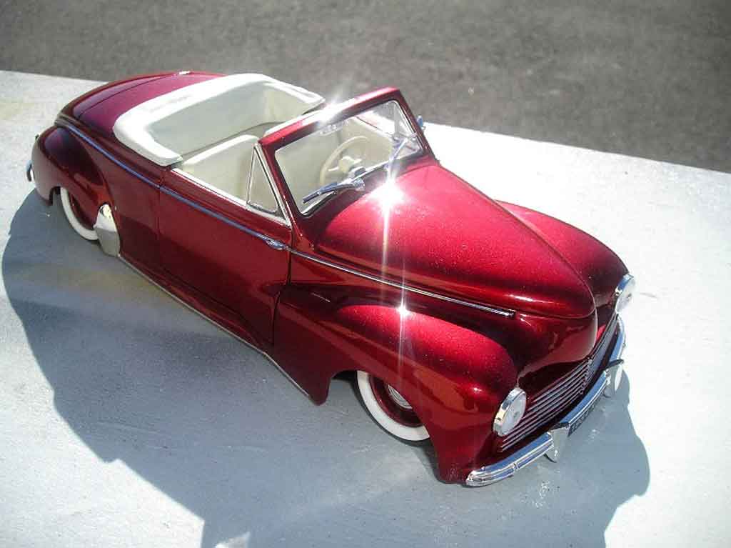 Peugeot 203 cabriolet 1/18 Solido cabriolet 1954 old shcool diecast model cars