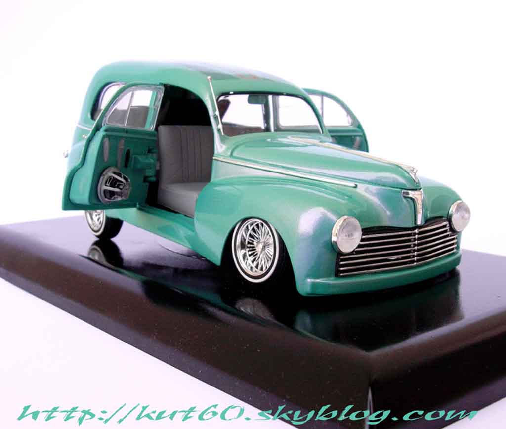 Peugeot 203 1/18 Solido short delivery lowride diecast model cars