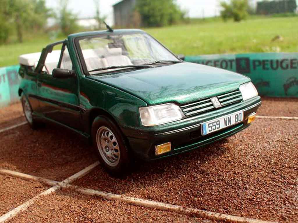 Peugeot 205 CTI 1/18 Solido CTI roland garros cabriolet diecast model cars