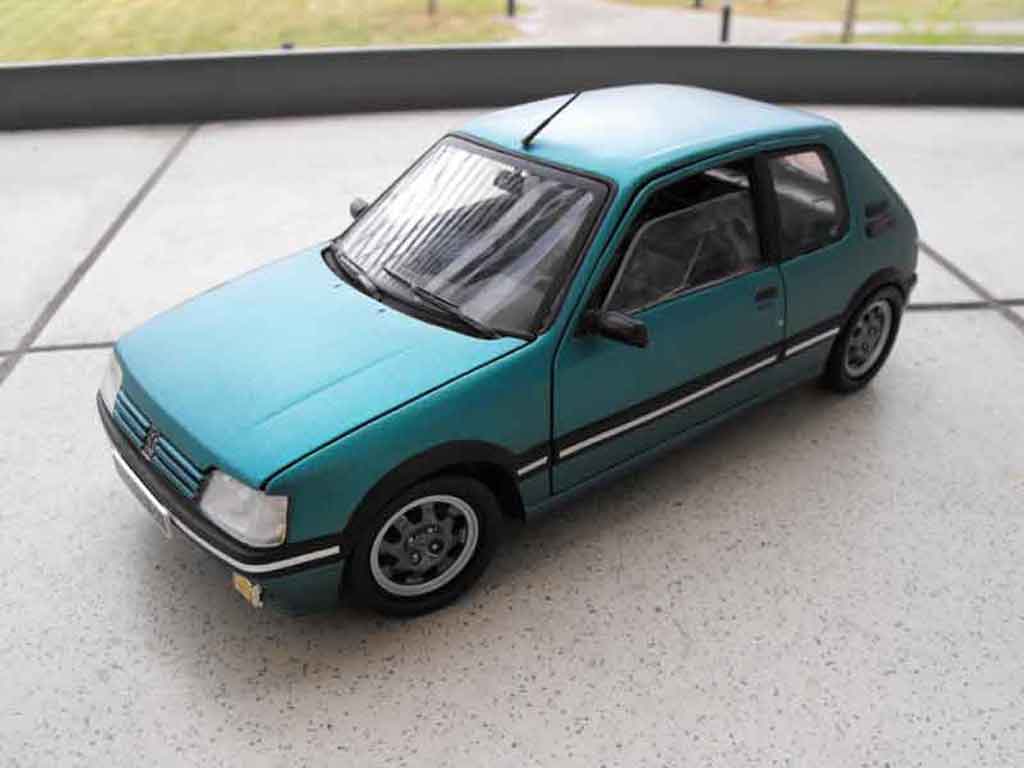 Peugeot 205 GTI 1/18 Solido Griffe GTI rabaissee diecast model cars