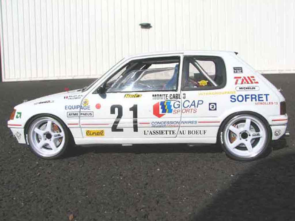 Peugeot 205 Rallye Rally siglee pts 1/18 Solido