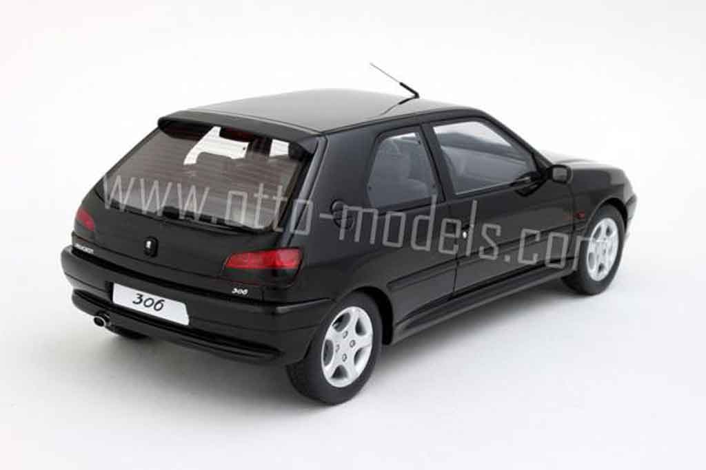Peugeot 306 S16 black 1998 1/18 Ottomobile