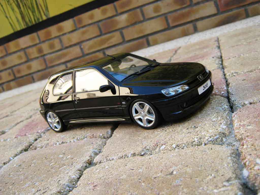 Peugeot 306 S16 1/18 Ottomobile S16 black jantes 206 rc diecast model cars