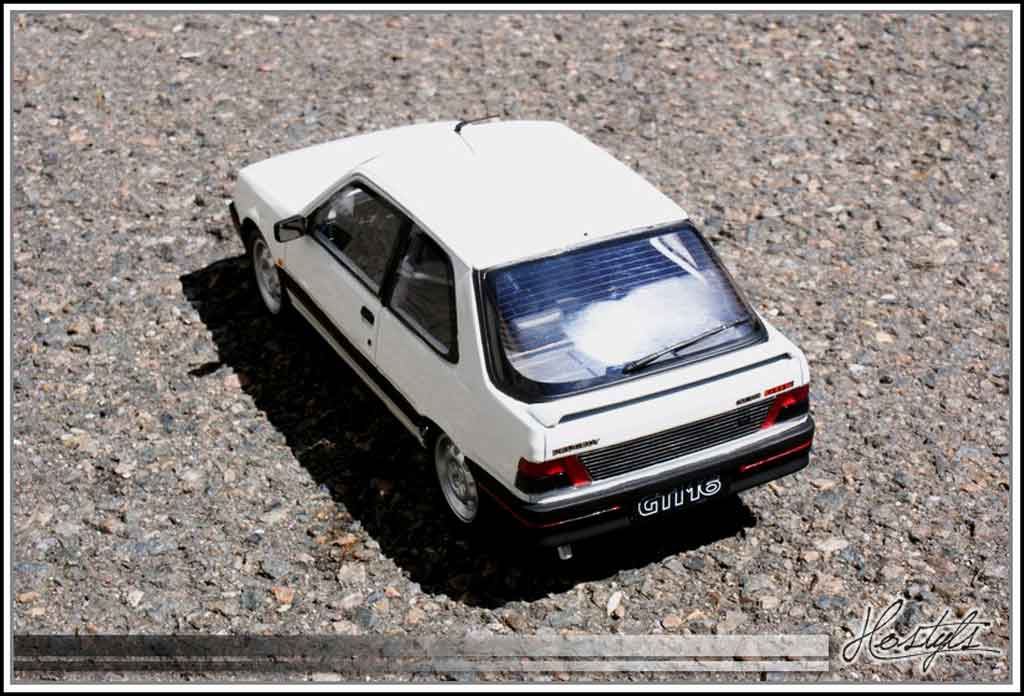 Peugeot 309 GTI 16 soupapes white 1/18 Ottomobile