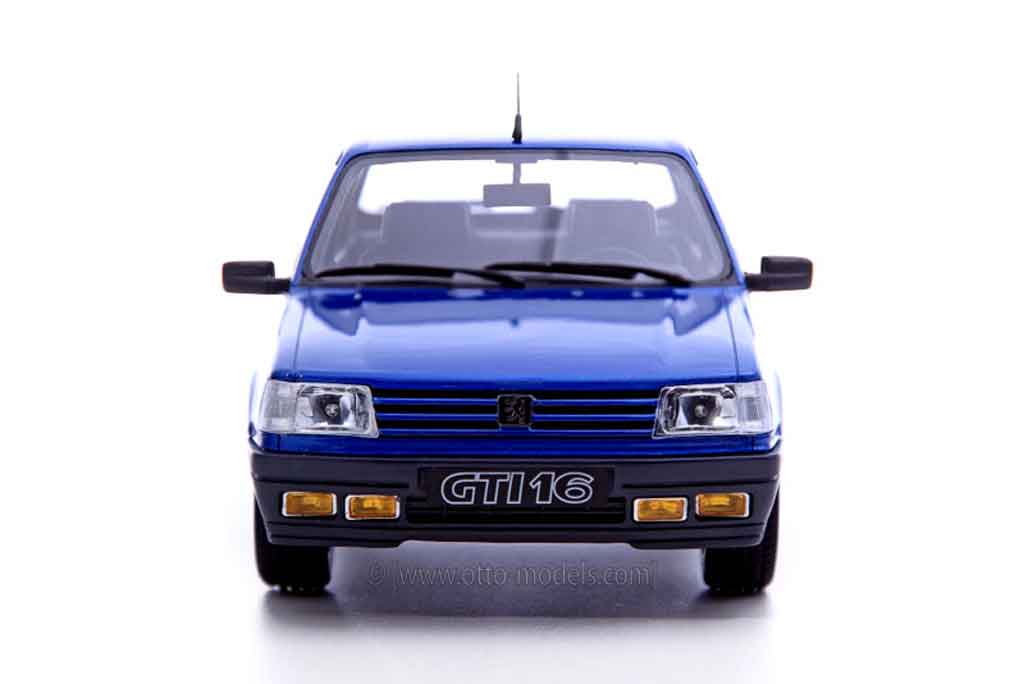 Peugeot 309 GTI 16 16s blue miami prototype 1/18 Ottomobile
