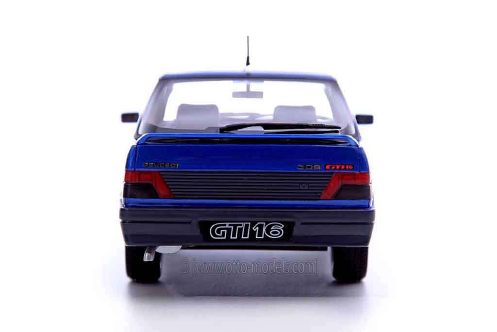 Peugeot 309 GTI 16 16s blue miami prototype 1/18 Ottomobile