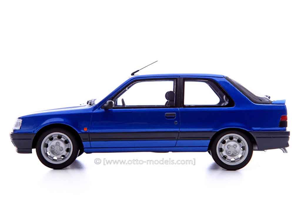 Peugeot 309 GTI 16 1/18 Ottomobile GTI 16 16s blue miami predotype diecast model cars