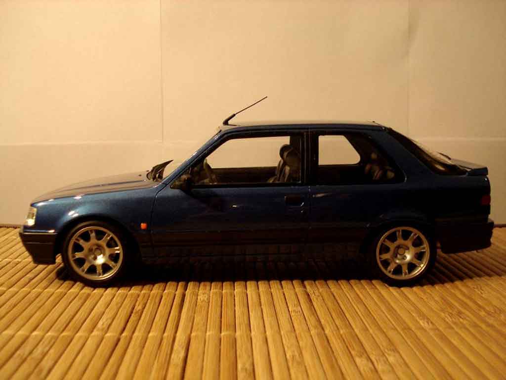 Peugeot 309 GTI 16 S blue jantes pts 1/18 Ottomobile