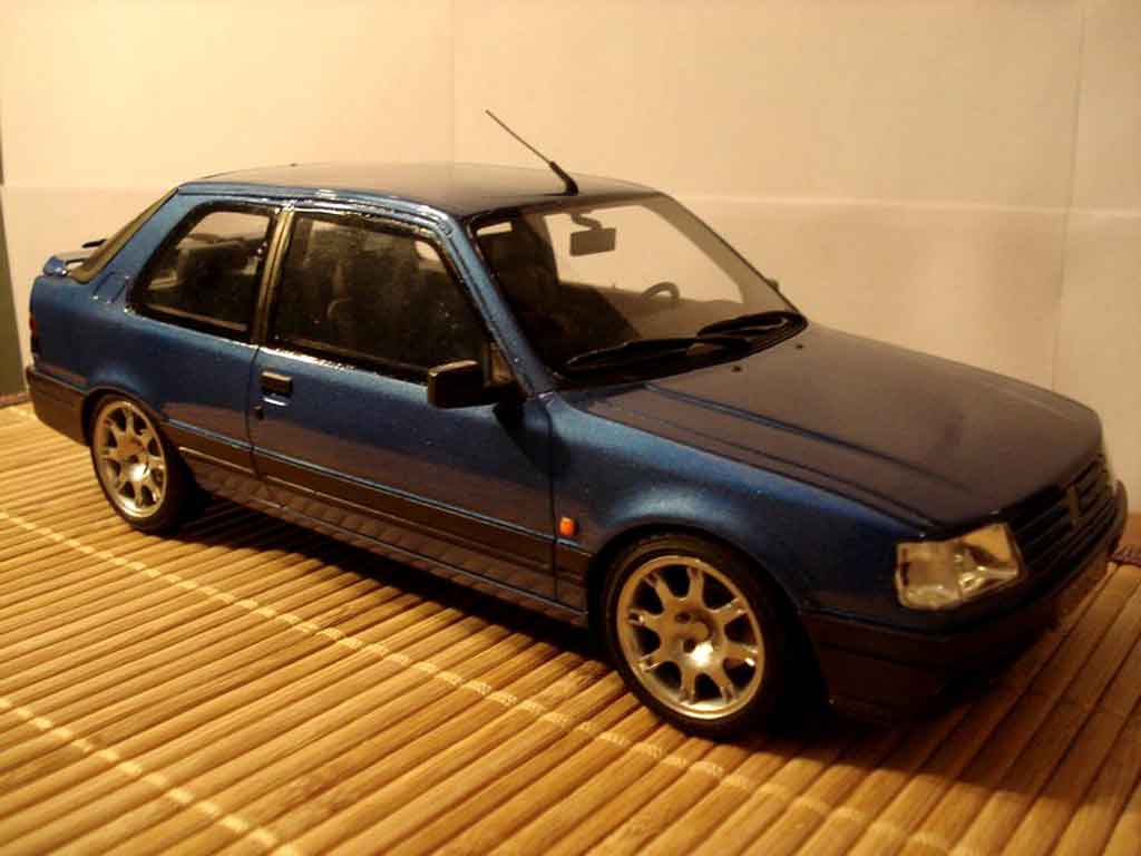 Peugeot 309 GTI 16 S blue jantes pts 1/18 Ottomobile