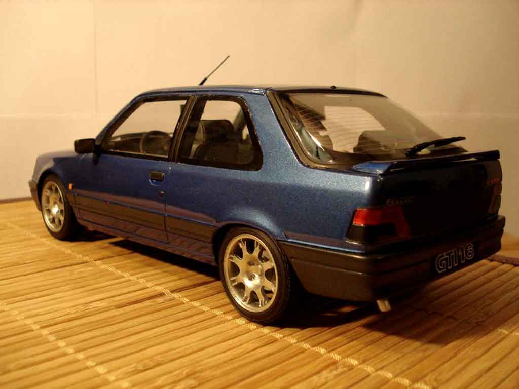 Peugeot 309 GTI 16 S blue jantes pts 1/18 Ottomobile